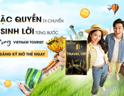 SỞ HỮU CỔ PHẦN VIETNAM TOURIST – LỢI NHUẬN 20%/NĂM, TĂNG TRƯỞNG BỀN VỮNG!