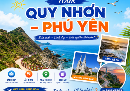 PHU YEN – QUY NHON – KY CO – EO GIO TOUR | 3D3N 