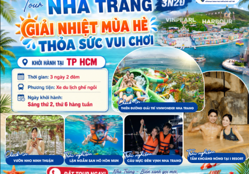 TOUR NHA TRANG 3 NGÀY 2 ĐÊM