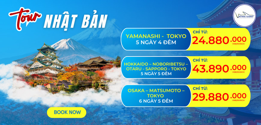 TOUR NHẬT BẢN VIETNAM TOURIST