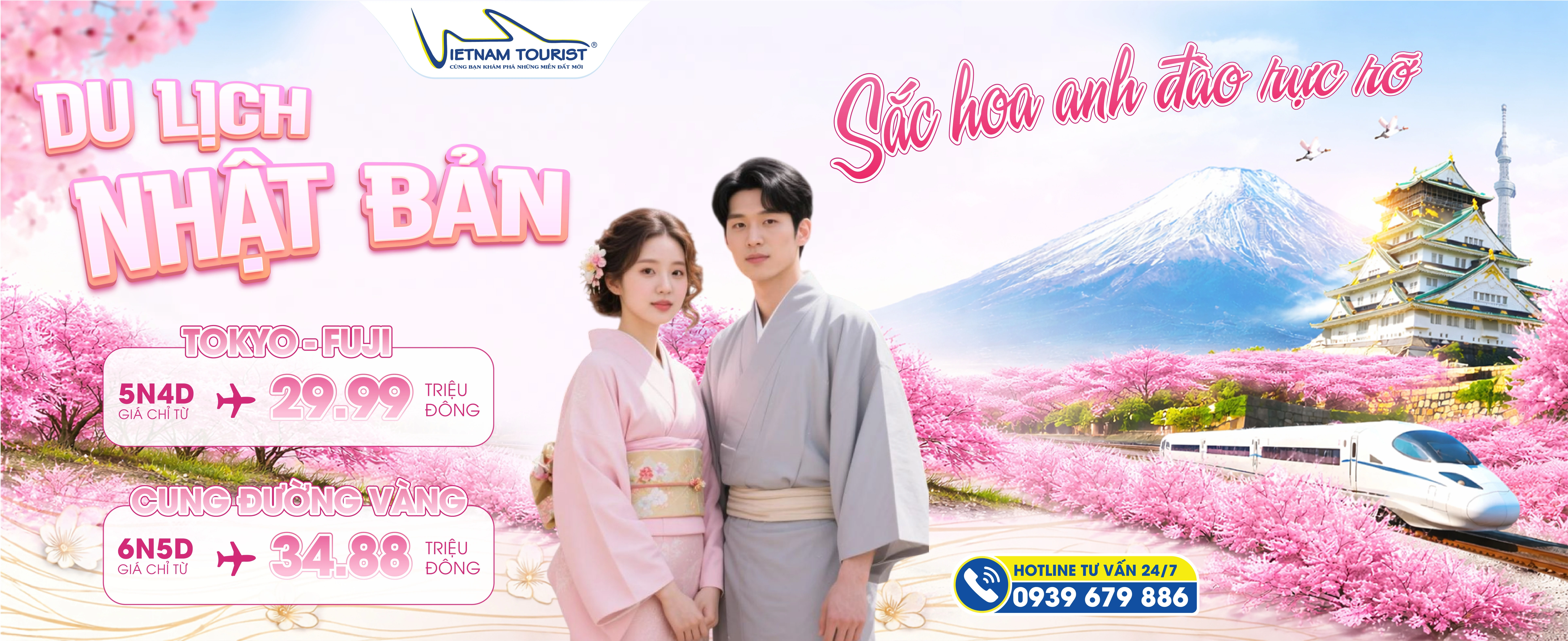 TOUR DU LỊCH NHẬT BẢN CHẤT LƯỢNG - GIÁ RẺ - VIETNAM TOURIST