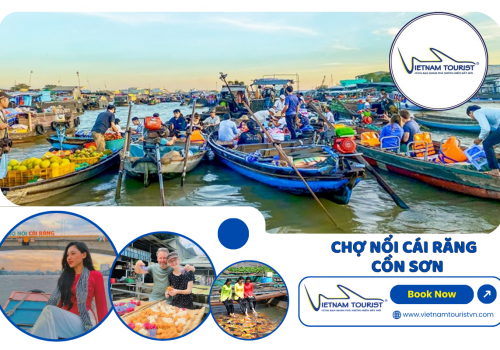 TOUR CHỢ NỔI CÁI RĂNG - CỒN SƠN 1 NGÀY TỪ CẦN THƠ