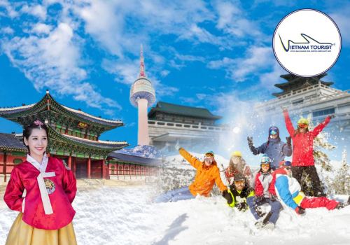 TOUR HÀN QUỐC SEOUL - NAMI ISLAND – TRƯỢT TUYẾT – LOTTE WORLD