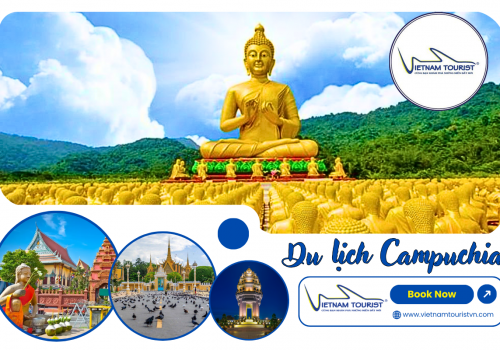 TOUR CAMPUCHIA - VƯỜN CHÙA PUKIRI 2N1Đ