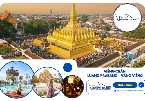 TOUR LÀO - VIÊNG CHĂN  - LUANG PRABANG - VĂNG VIÊNG